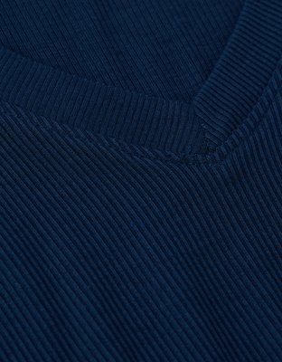 AE Soft & Sexy Ribbed V-Neck T-Shirt