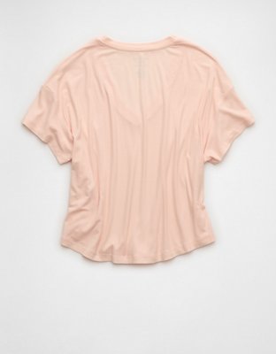 AE Soft & Sexy Ribbed V-Neck T-Shirt