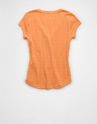 AE V-Neck Henley T-Shirt