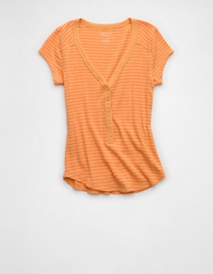 AE V-Neck Henley T-Shirt