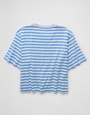 AE Boxy Fit Striped T-Shirt
