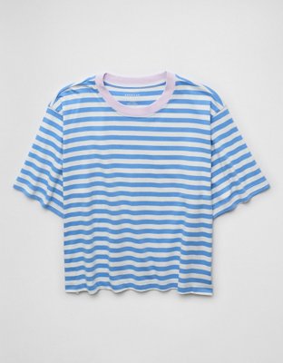AE Boxy Fit Striped T-Shirt