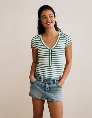 AE V-Neck Henley T-Shirt from American Eagle - $29.95