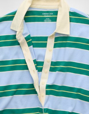 AE Striped Rugby Polo T-Shirt