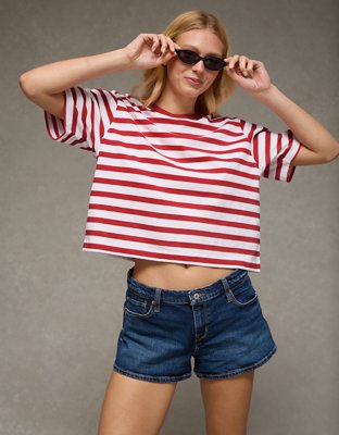 AE Boxy Striped T-Shirt
