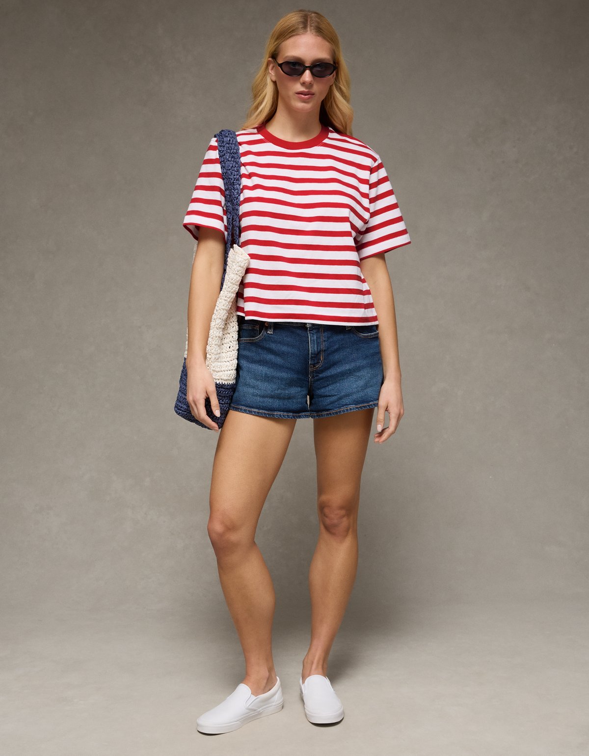 AE Boxy Striped T-Shirt - image 5