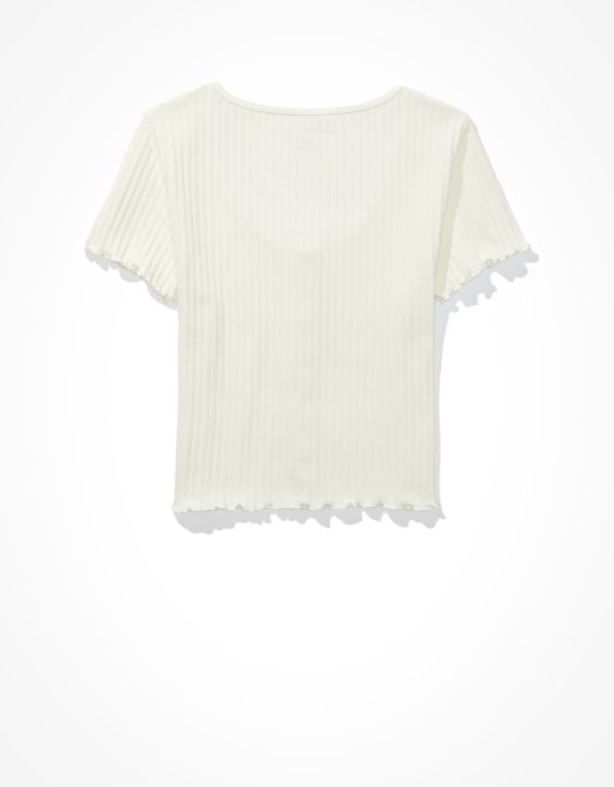 AE Snap-Front Baby Tee