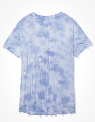 Женские футболки American Eagle AE Soft & Sexy Tie-Dye Crew Neck T-Shirt — фото 4
