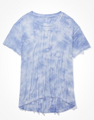 Женские футболки American Eagle AE Soft & Sexy Tie-Dye Crew Neck T-Shirt — фото 3