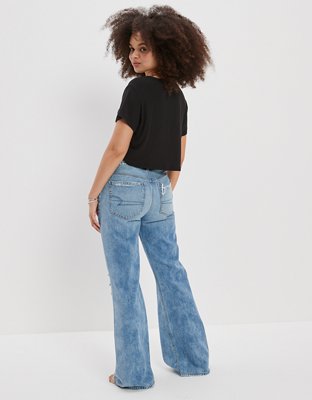 Женские футболки American Eagle AE Cropped Soft & Sexy Pocket Tee — фото 2
