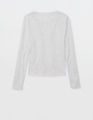 AE x The Ziegler Sisters 3/4 Sleeve Baby Tee