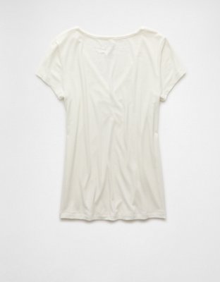 AE Soft & Sexy T-shirt con Frente Fruncido