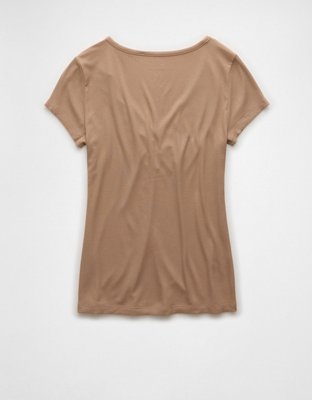 AE Soft & Sexy Cinch-Front T-Shirt