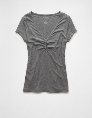 AE Soft & Sexy Cinch Front T-Shirt