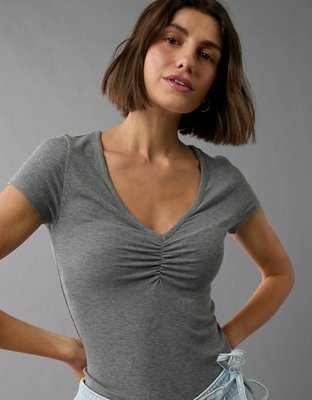 AE Soft & Sexy Cinch Front T-Shirt