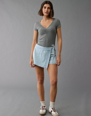 AE Soft & Sexy Cinch Front T-Shirt