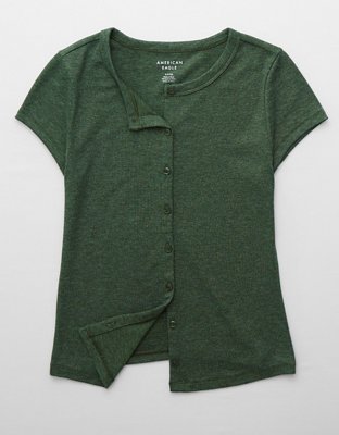 AE T-shirt con Botones