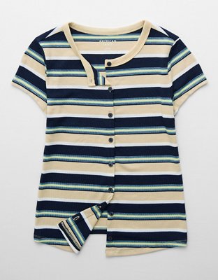 AE T-shirt con Botones