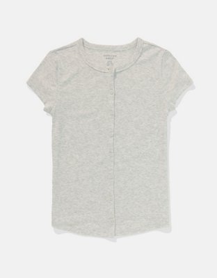 AE T-shirt con Botones