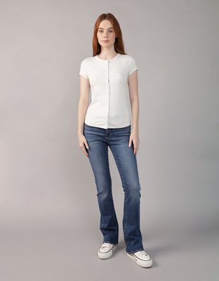 AE T-shirt con Botones