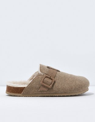 AE Felt Buckle Clog