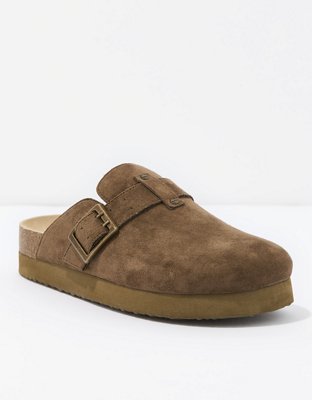 Brown best sale platform clogs