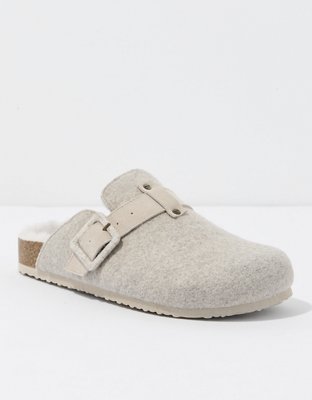 Suede clogs cheap american eagle