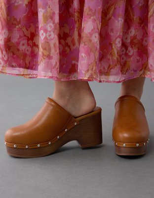 AE Women's Bohemian Heeled Clog
