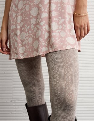 AE Cable Knit Tights