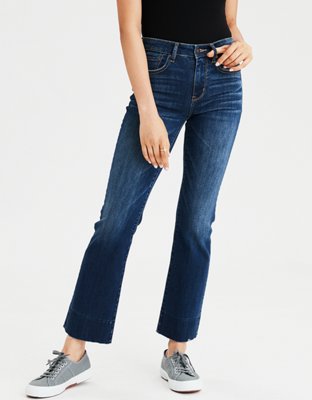 ultra high waisted flare jeans