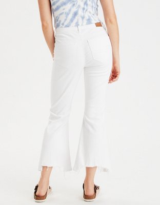 Женские джинсы American Eagle AE Super High-Waisted Crop Flare Jean — фото 2