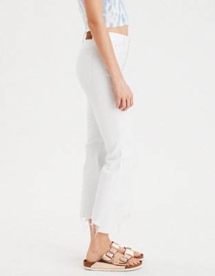 Женские джинсы American Eagle AE Super High-Waisted Crop Flare Jean — фото 5