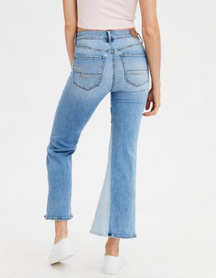 AE Super High-Waisted Crop Flare Jean