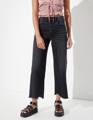 american eagle wide leg crop jeans