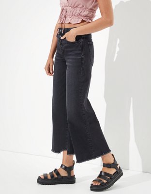 Женские джинсы American Eagle AE Wide Leg Crop Jean — фото 4