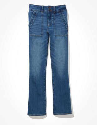 AE High-Waisted Skinny Kick Crop Jean