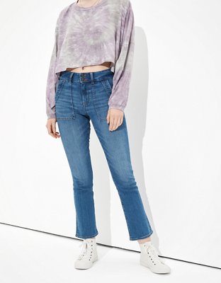AE High-Waisted Skinny Kick Crop Jean