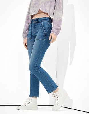 AE High-Waisted Skinny Kick Crop Jean