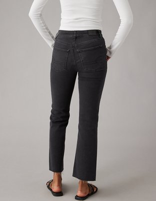 AE Next Level High-Waisted Kick Bootcut Crop Jean