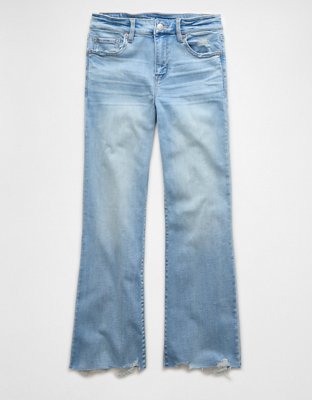 AE Next Level High-Waisted Kick Bootcut Crop Jean