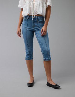 AE Next Level High-Waisted Capri Jean