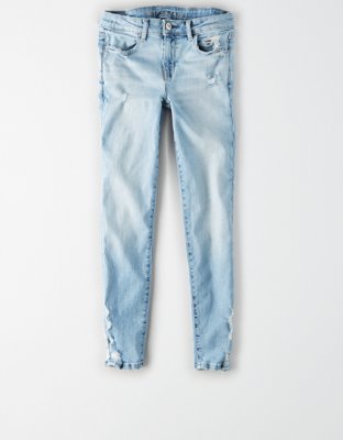 Женские джинсы American Eagle AE Jegging Crop — фото 3