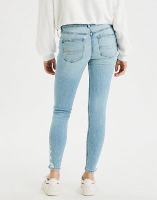 Женские джинсы American Eagle AE Jegging Crop — фото 2