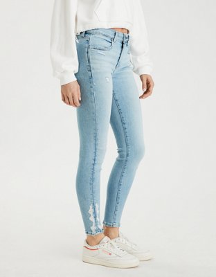 Женские джинсы American Eagle AE Jegging Crop — фото 4