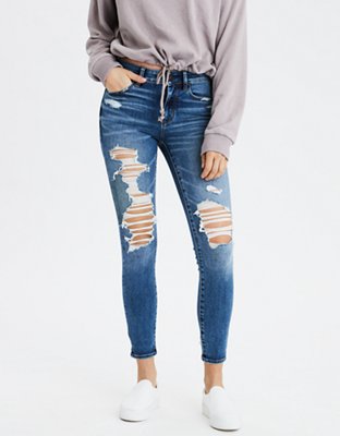 american eagle cropped jeans