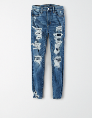 מכנסי ג'גינג מעוצבים גזרה גבוהה מאד Ne(x)t Level אמריקן איגל