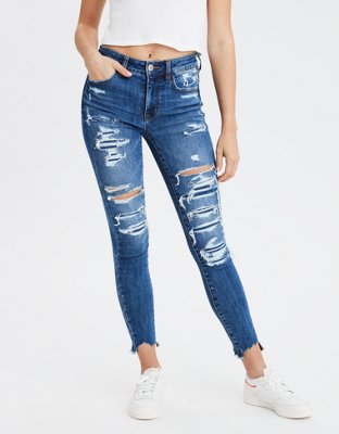 american eagle high waisted jegging crop