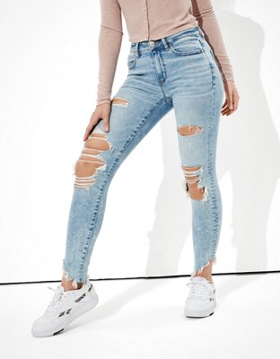 AE Ne(x)t Level Ripped High-Waisted Jegging Crop