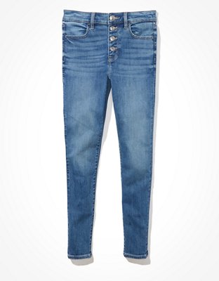 american eagle high waisted jeans