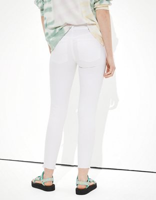 Женские джинсы American Eagle AE Ne(x)t Level Ripped Jegging Crop — фото 2